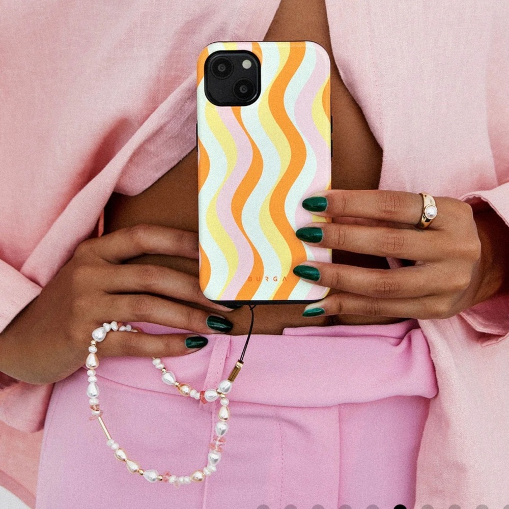 Burga Flower Power iPhone 12 Case and Ring Grip